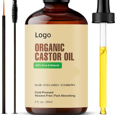 Ekologisk ricinolja för hår